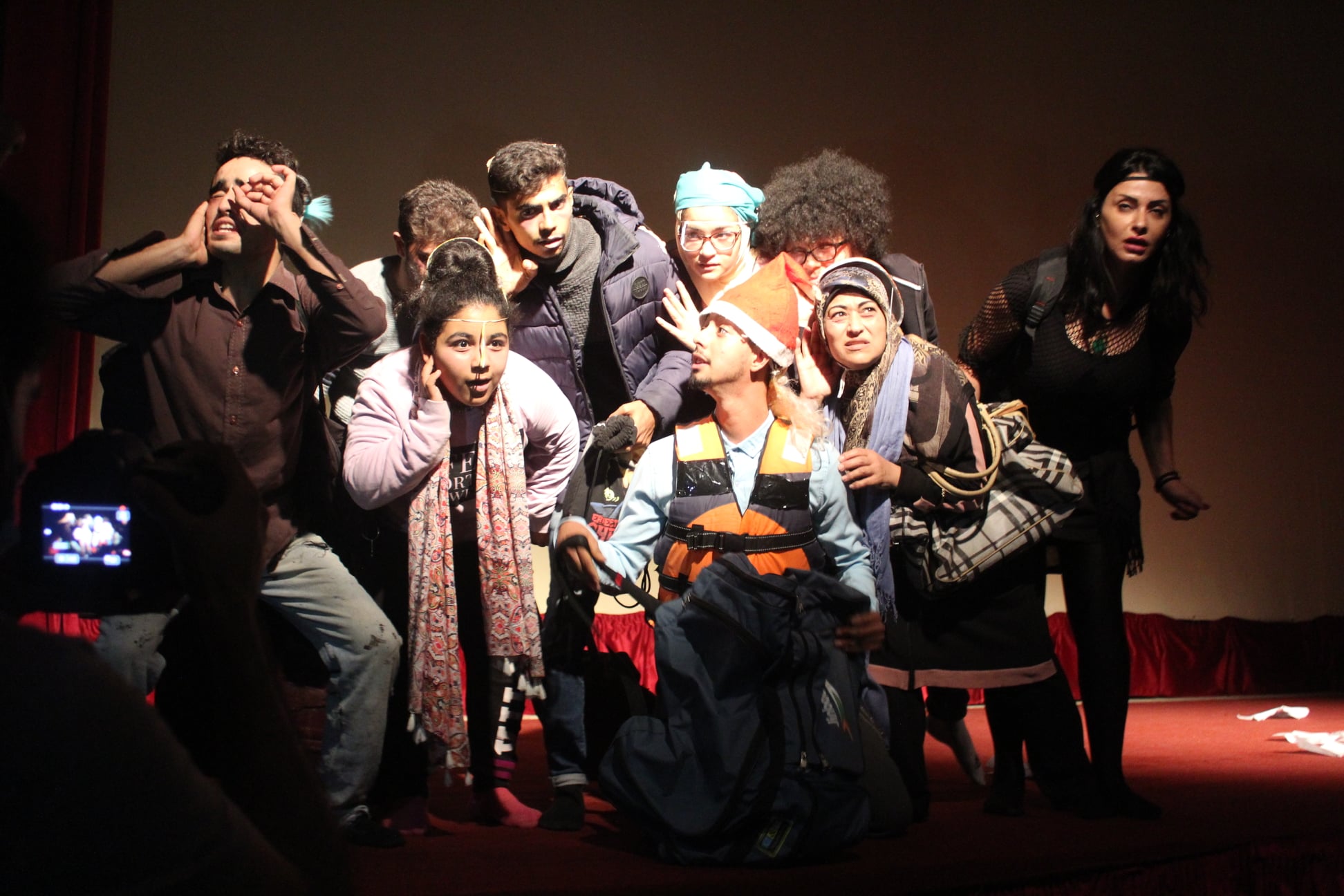 مسرحية من مسرحية وين بدنا نروح؟ لفرقة تيرو للفنون