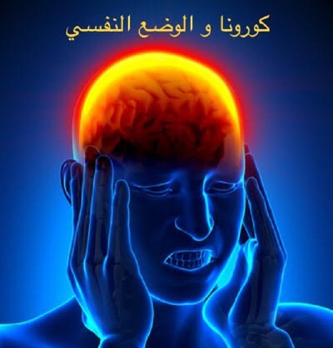 الوسواس له المقدرة على إِظهار عوارض   الكورونا رغم عدم وجود الفيروس.