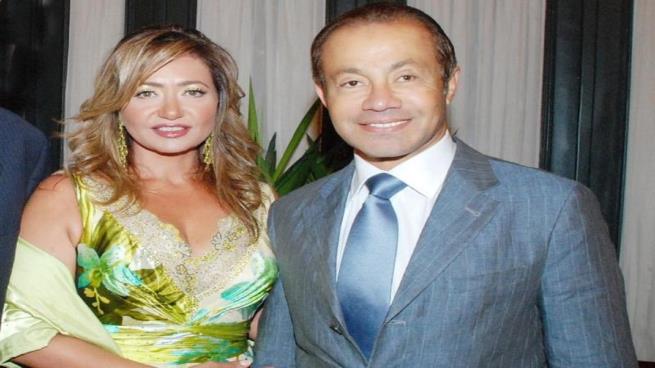 رجل الأعمال منصور الجمال، والفنانة ليلى علوي