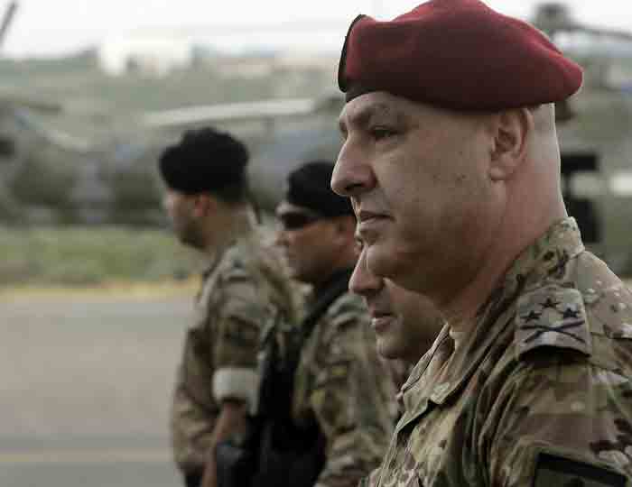 قائد الجيش اللبناني العماد جوزاف عون