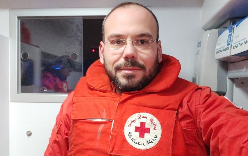 إبن بلدة الخيام الجنوبية المسعف الشاب ربيع عباس فاعور 