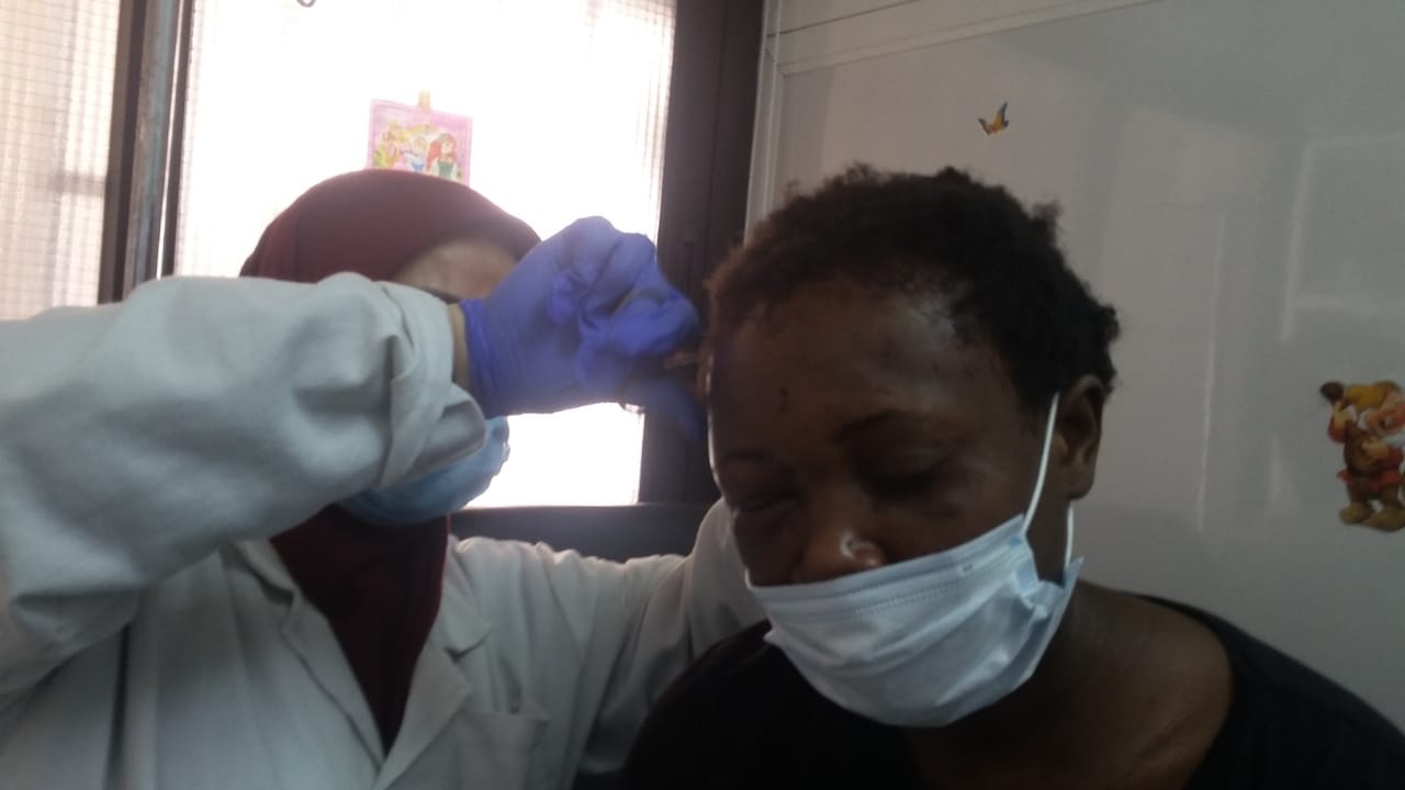 فريق مؤسسة عامل الصحي في مركز د. غازي بيضون يتولى معالجة المتضررين بجروح طفيفة ومتوسطة