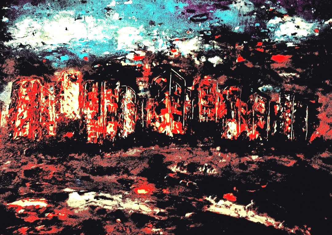 وجه بيروت بريشة الفنانة التشكيلية باسمة عطوي