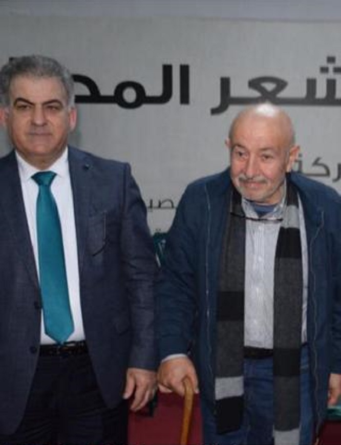 الكاتب بلال شرارة والدكتور باسم عباس