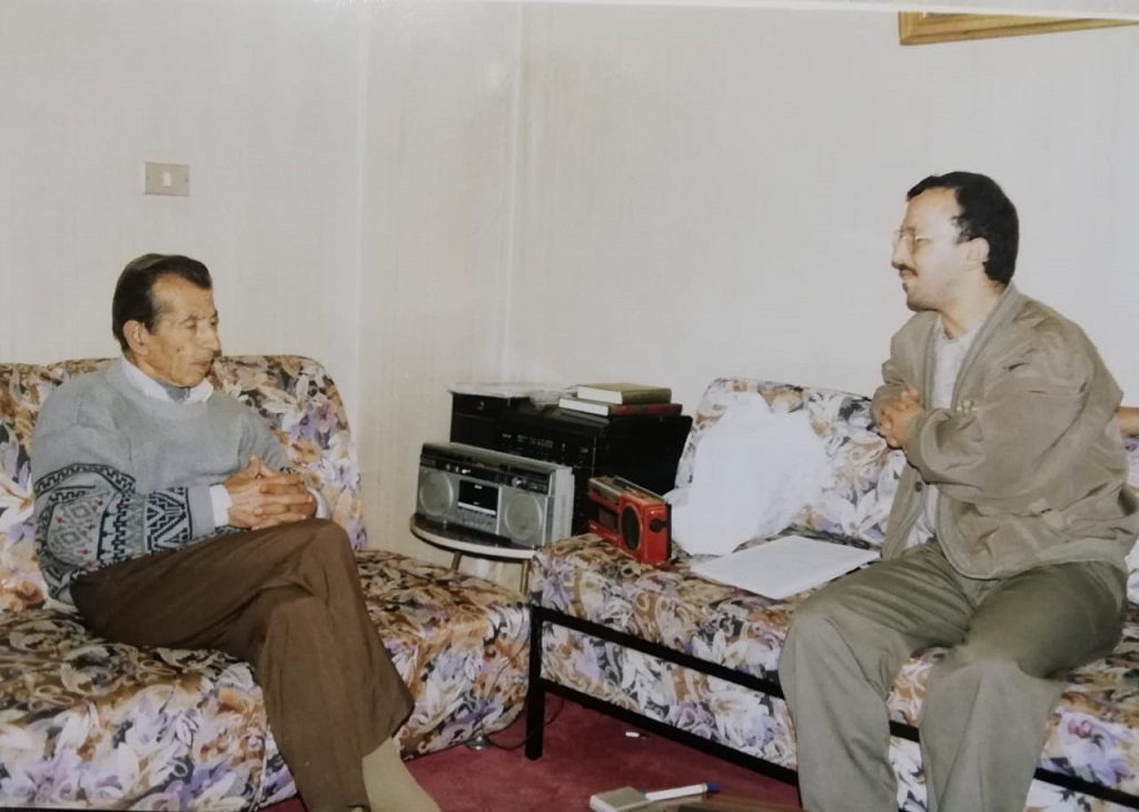 المهندس عدنان سمور وأبو أسعد محمد علي هيثم