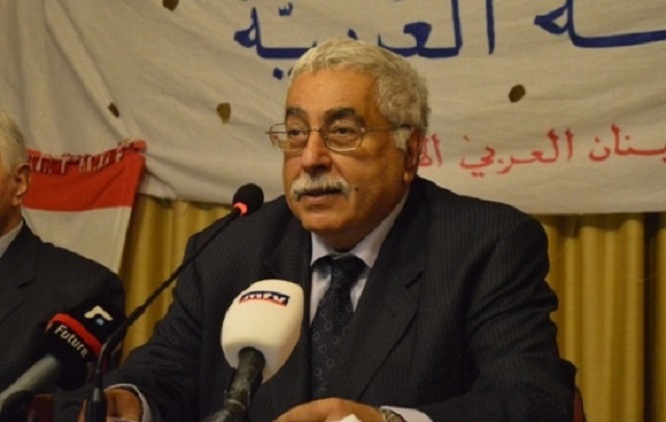 معن بشور (منسق عام الحملة الاهلية لنصرة فلسطين وقضايا الأمة)