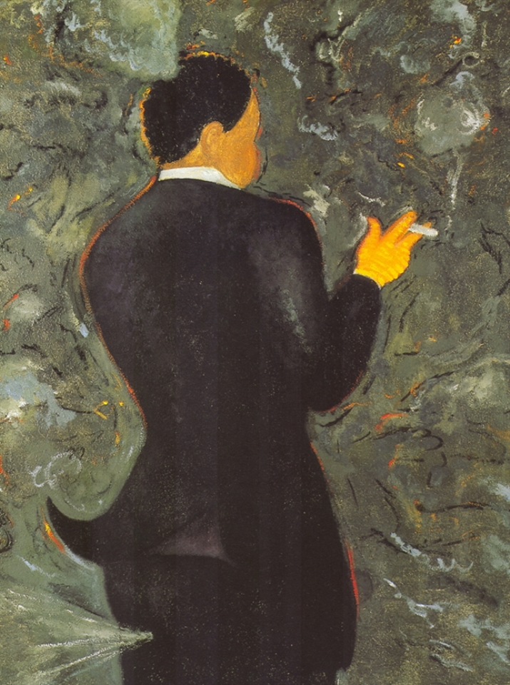 ساندرو شيا ــ «المدخن ذو القفاز الأصفر» (1980)