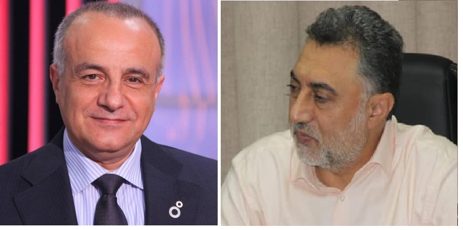 رئيس بلدية الخيام المهندس عدنان عليان والمدير العام لهيئة اوجيرو المهندس عماد كريدية