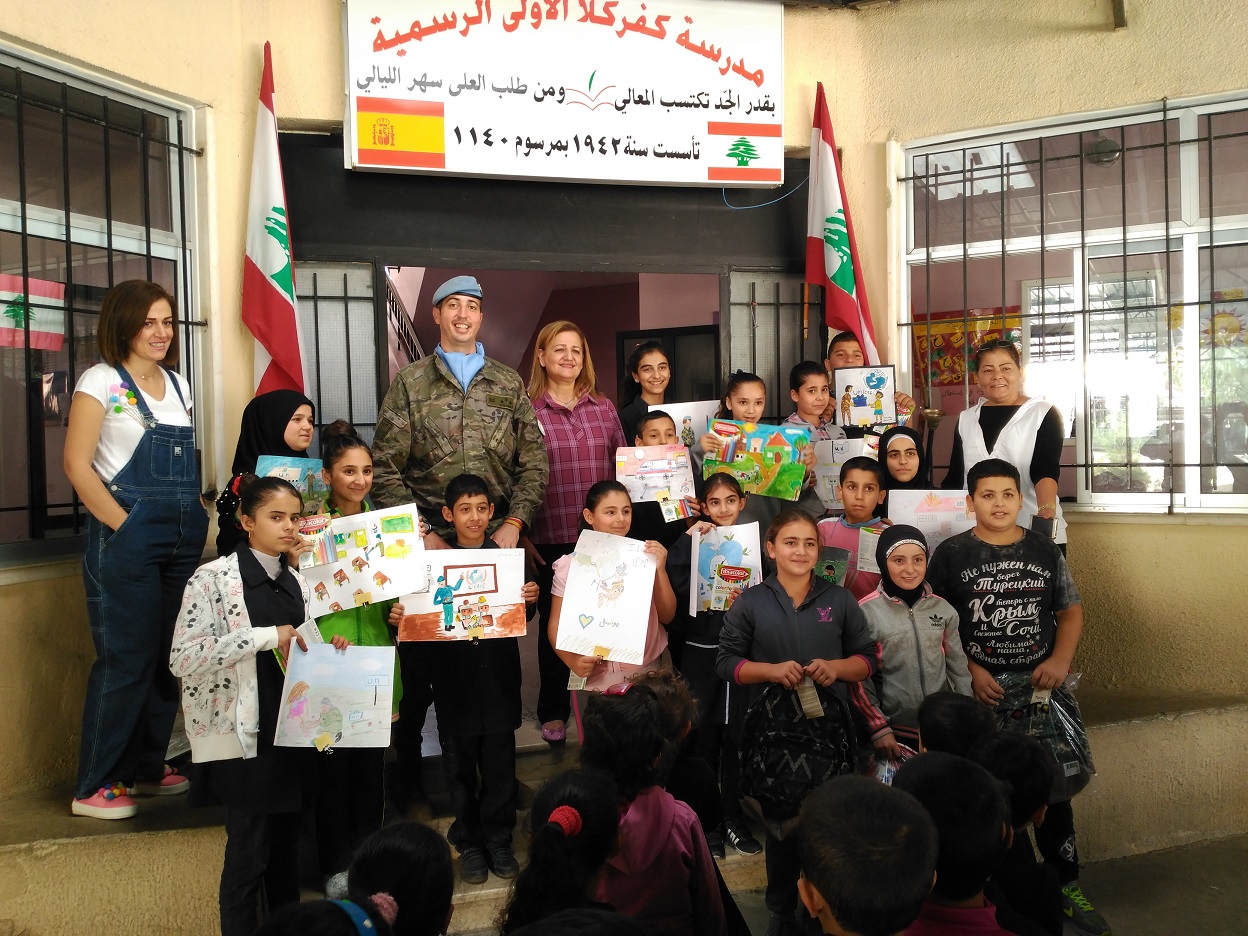 مسابقة بالرسم لتلامذة مدارس مرجعيون بمناسبة العيد الوطني الإسباني