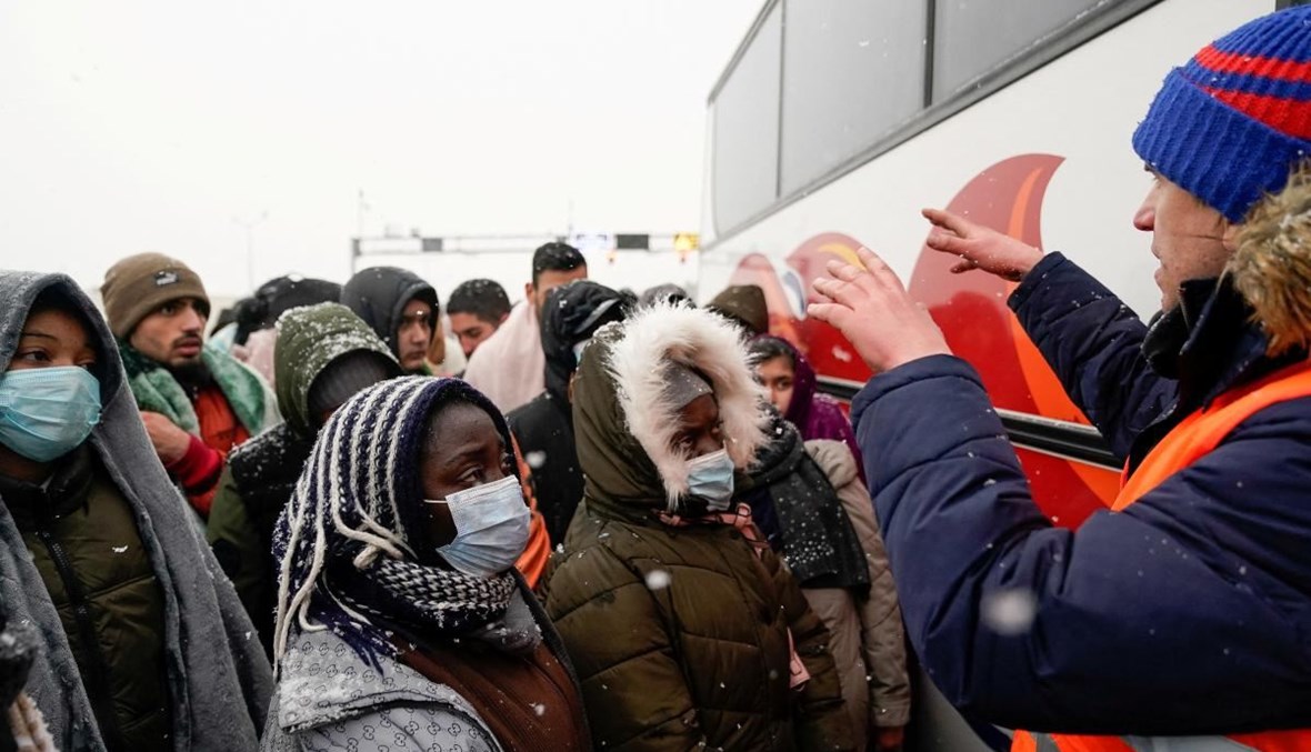 أفارقة وعرب هربوا من حرب أوكرانيا