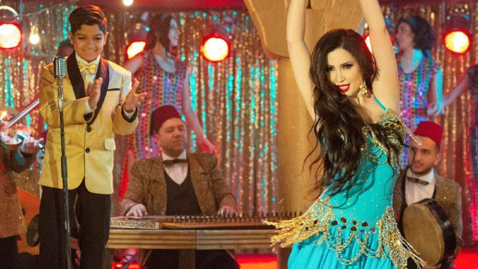 نسرين طافش في دور راقصة