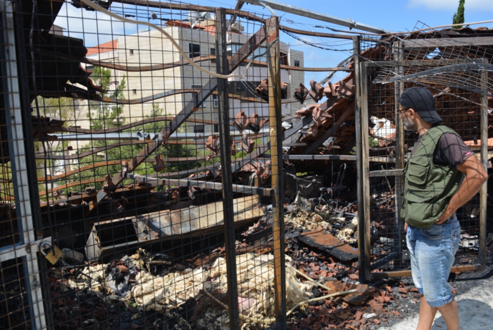 احترقت خمسة ألواح شمسية من أصل تسعة (الأخبار)