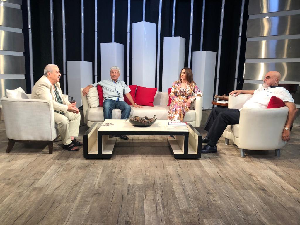 عبد الغني طليس وضيوفه جاكلين خوري،  يوسف غزاوي وإسماعيل الأمين