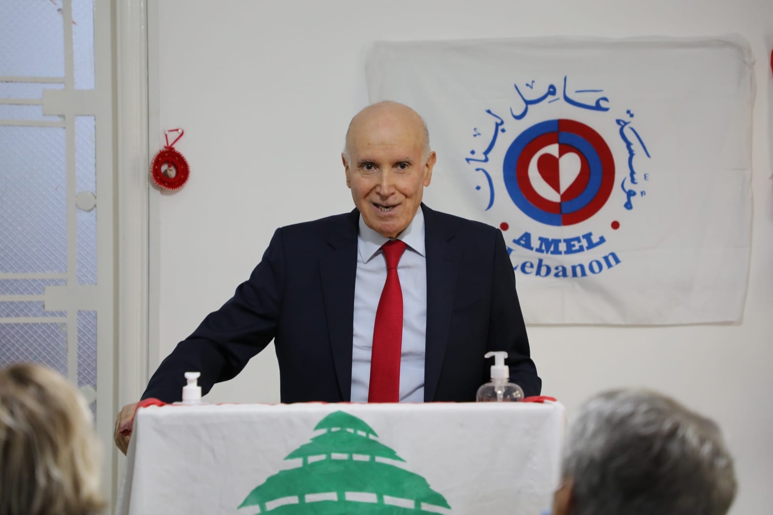 الدكتور كامل مهنا رئيس مؤسسة عامل الدولية والمنسق العام لتجمع المنظمات الأهلية التطوعية اللبنانية والعربية