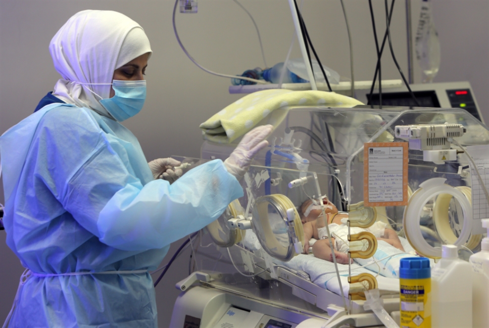 لا تختلف الحال في المستشفيات الخاصة عمّا هي عليه في المستشفيات الحكومية (هيثم الموسوي)