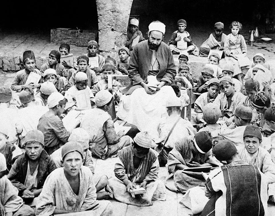 مدرسة في بيروت في العام 1931