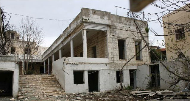  صورة مدرسة النبطية التي اسسها رضا الصلح 