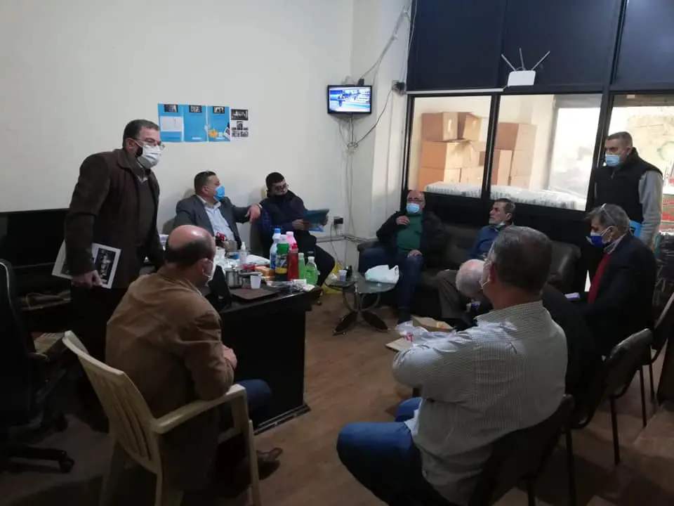 لجنة «خيام العطاء».. خلال أحد اجتماعاتها