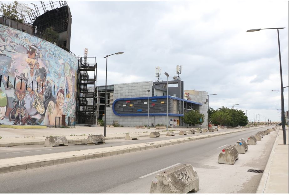 المنطقة التي وقعت فيها جريمة الاغتصاب. (تصوير حسن عسل)