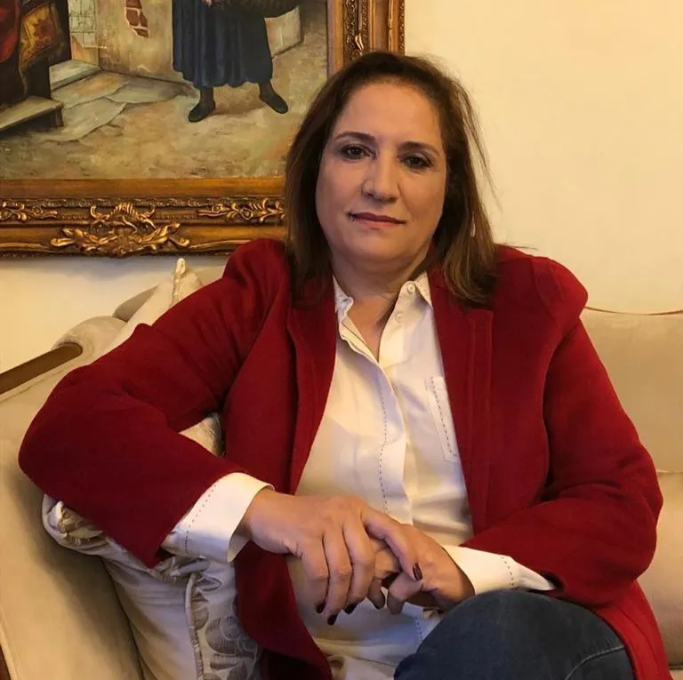 السيدة رولا زعيتر، ناشطة في التجمّع النّسائي الدّيمقراطي