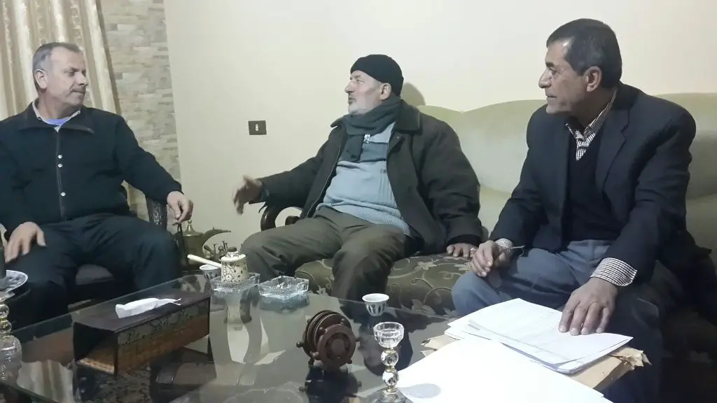 لقاء مخاتير خيامية