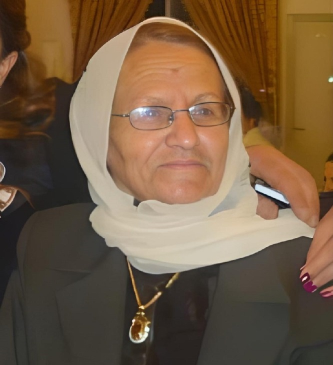 المرحومة الحاجّة سعاد أمين قانصو (أم علي عقيل)