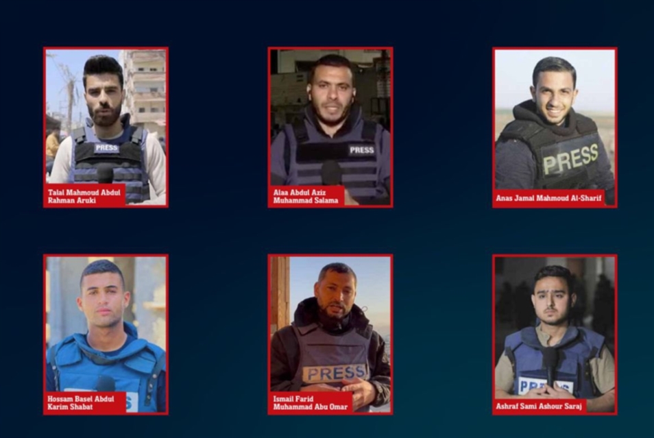 أطلّ افيخاي ادرعي في فيديو مهدّداً ستة صحافيين فلسطينيين