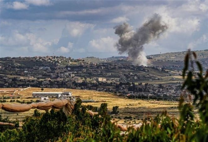 غارة على الطريق بين جديدة مرجعيون ودبين