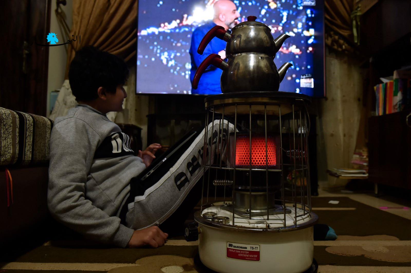 التدفأة في المنازل (تصوير حسام شبارو)