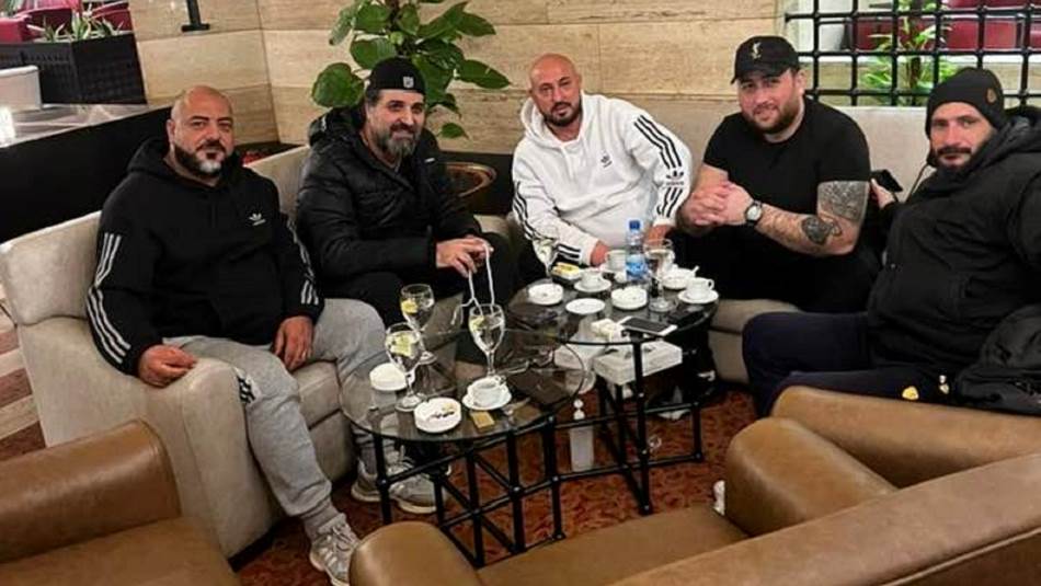 نوح زعيتر مع وسيم بديع الأسد (الأرشيف)