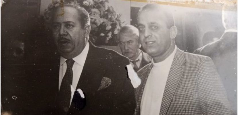 الصحفي فؤاد رمضان والاديب جورج ابرهيم الخوري