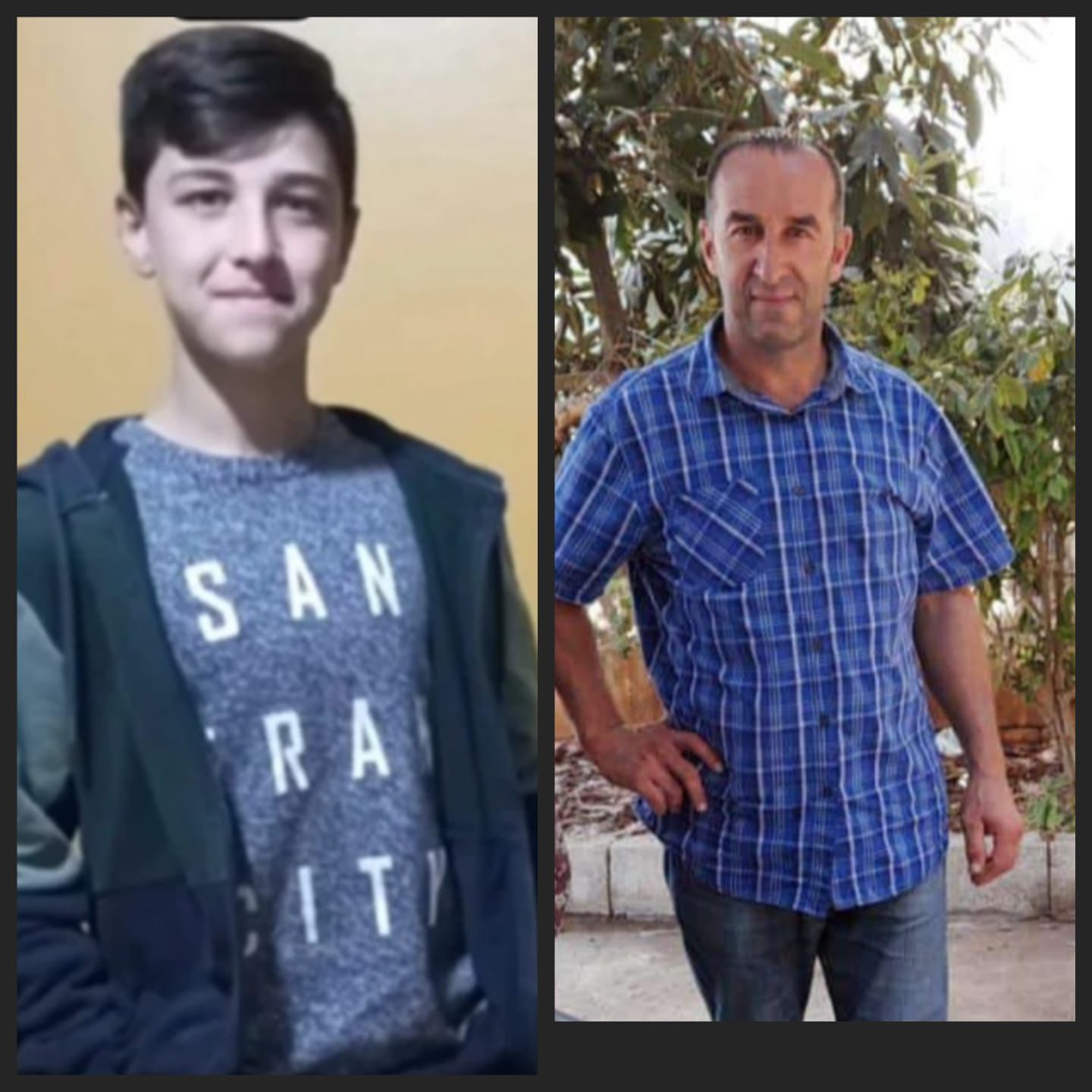 الشهيدان المأسوف على شبابهما علي سعد ونجله حسين