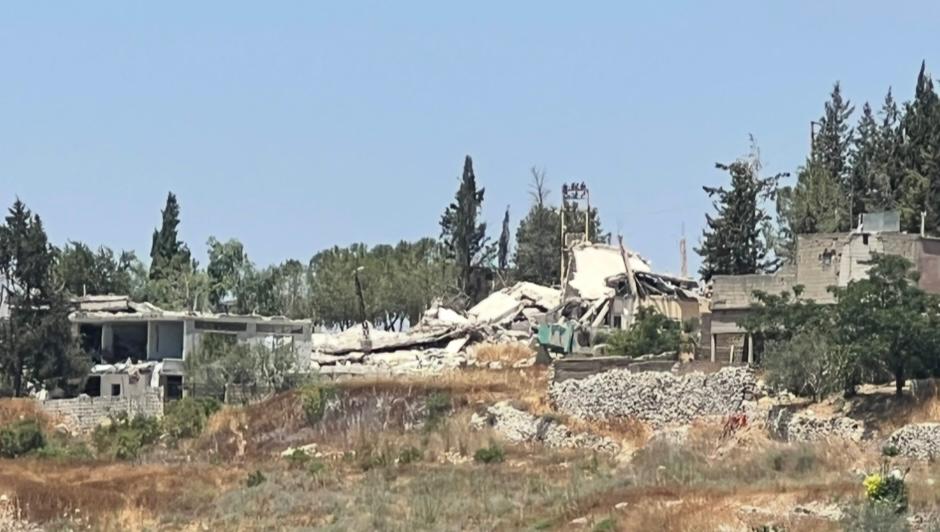 الدمار في حولا