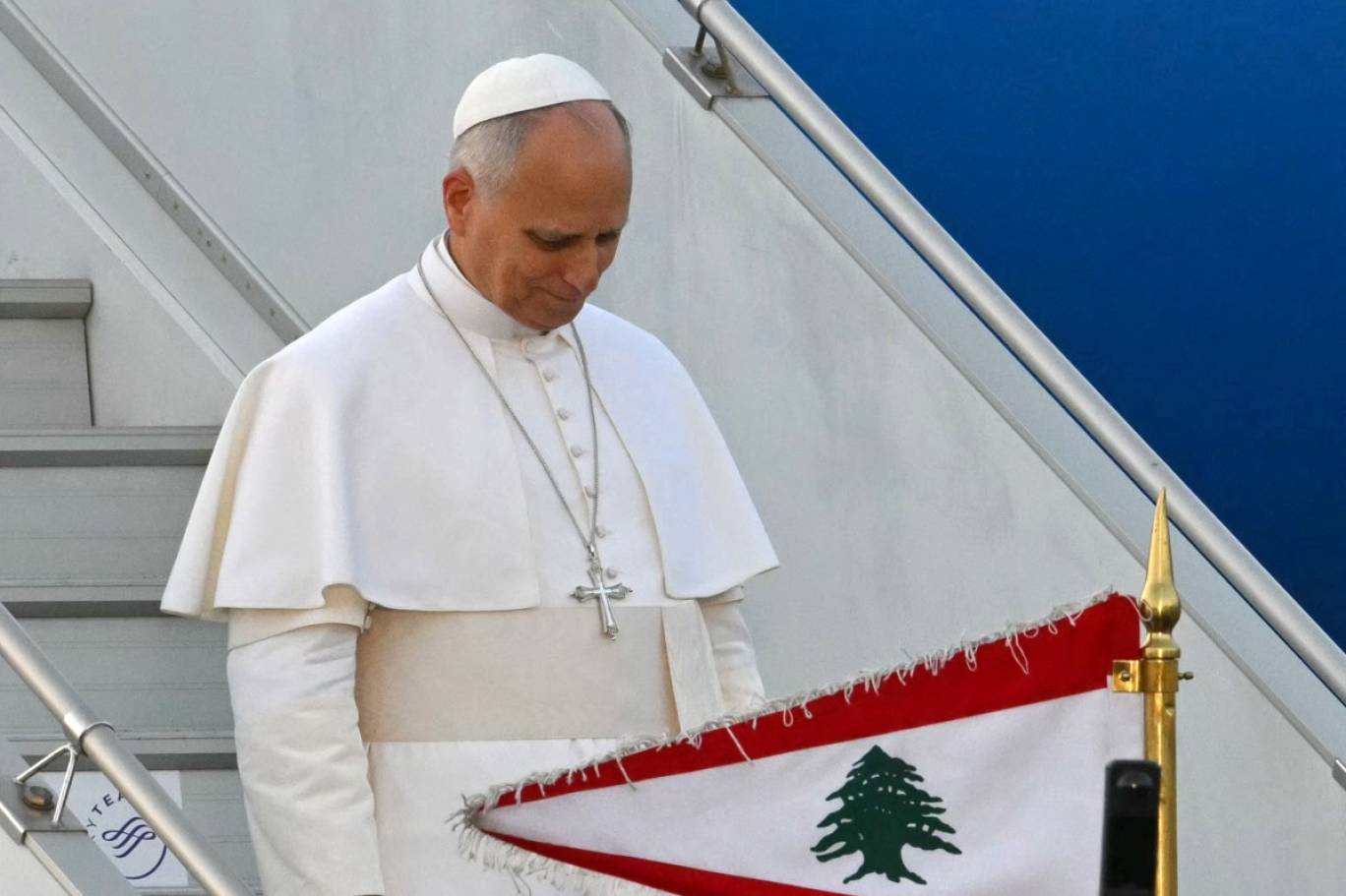 يزور البابا لاوون الرابع عشر لبنان من دون أن يتوجه إلى أية بلدة أو مدينة جنوبية  (ا ف ب)