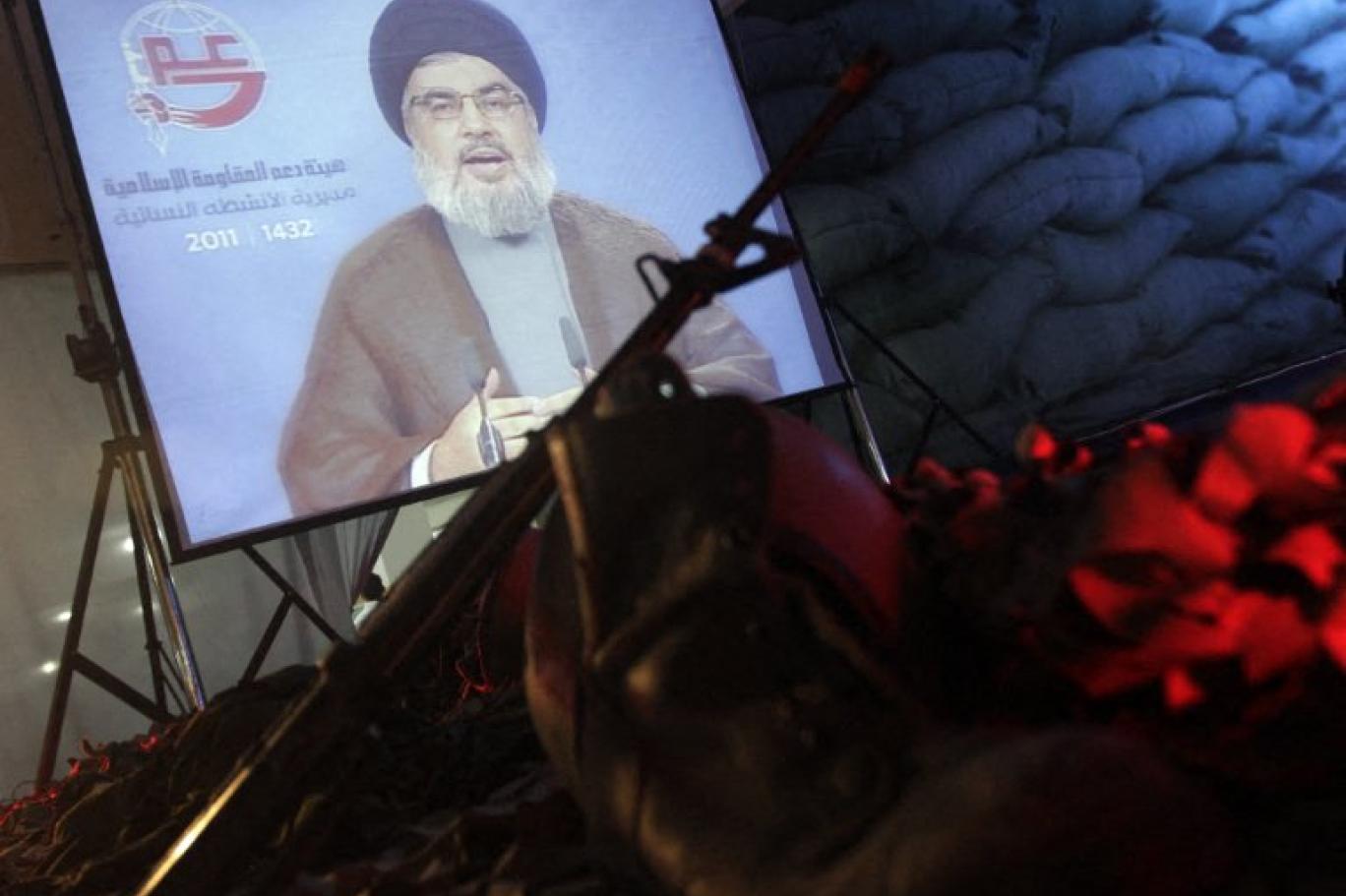 يتمسك حزب الله بسلاحه كمبرر لمحاربة إسرائيل تحت عنوان استرجاع الأراضي اللبنانية المحتلة (أ ف ب)