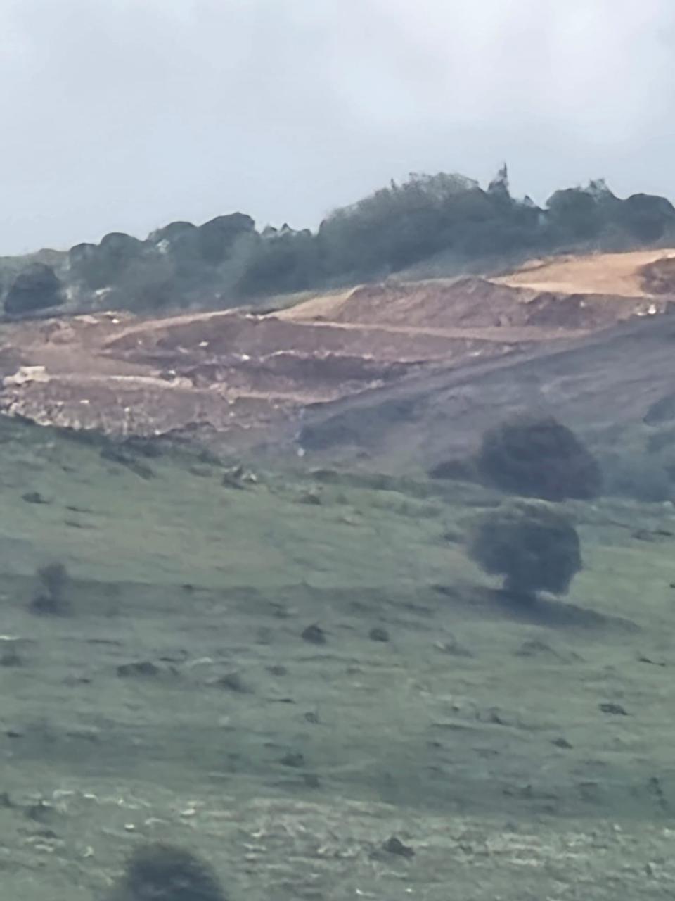 استمرار قوات الاحتلال بتعدياتها على الأراضي اللبنانية وتنفيذ أعمال تجريف في وادي قطمون في خراج بلدة رميش