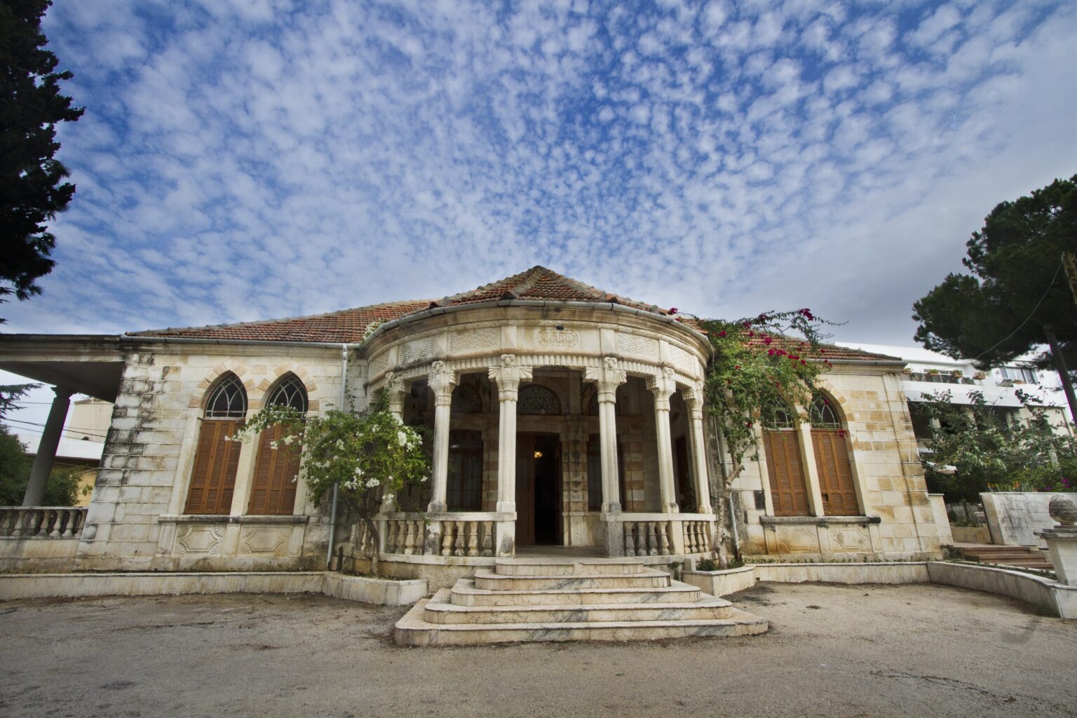 دارة محمد الفضل في النبطية قبل الحرب (تصوير كامل جابر)