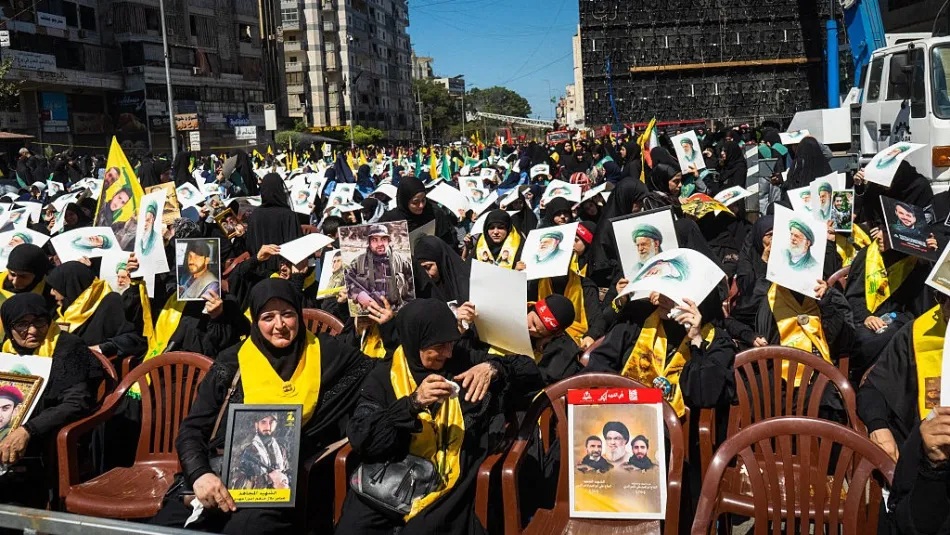 عاشوراء الضاحية الجنوبية حزب الله (Getty)أتت عاشوراء هذا العام مثقلة بجرحٍ لم يندمل (Getty)