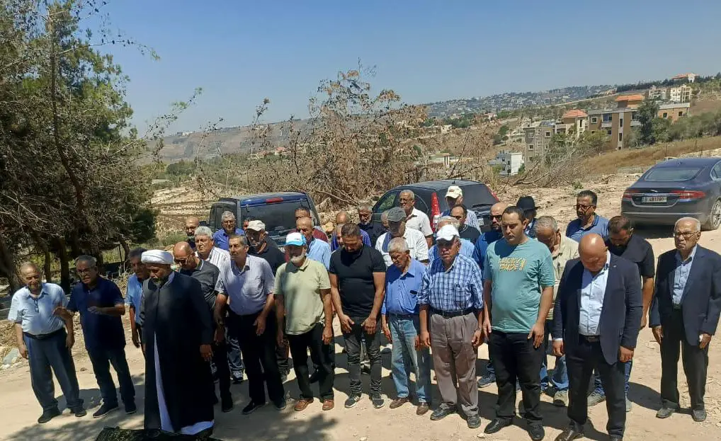 تشييع جنازة المرحوم الاستاذ حسن علي حسين خليل عبدالله (أبو زاهي)