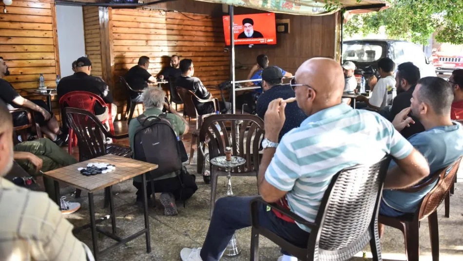 مقهى في الضاحية الجنوبية - من غرائب الأمور ورذائلها أن يكون الانتصار واقعة جهنمية (Getty)