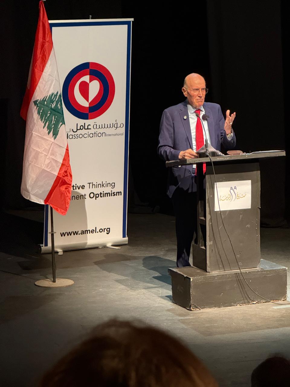 الدكتور كامل مهنا، رئيس مؤسسة عامل الدولية والمنسّق العام لتجمّع الهيئات التطوعية في لبنان