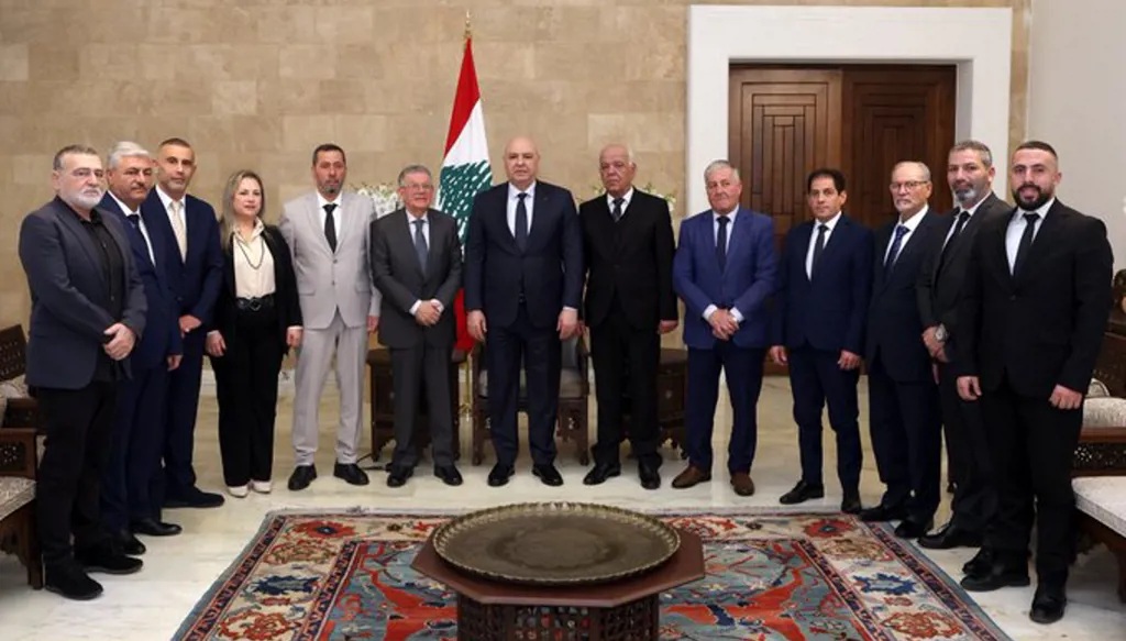 عون يلتقي وفداً من بلدية رميش