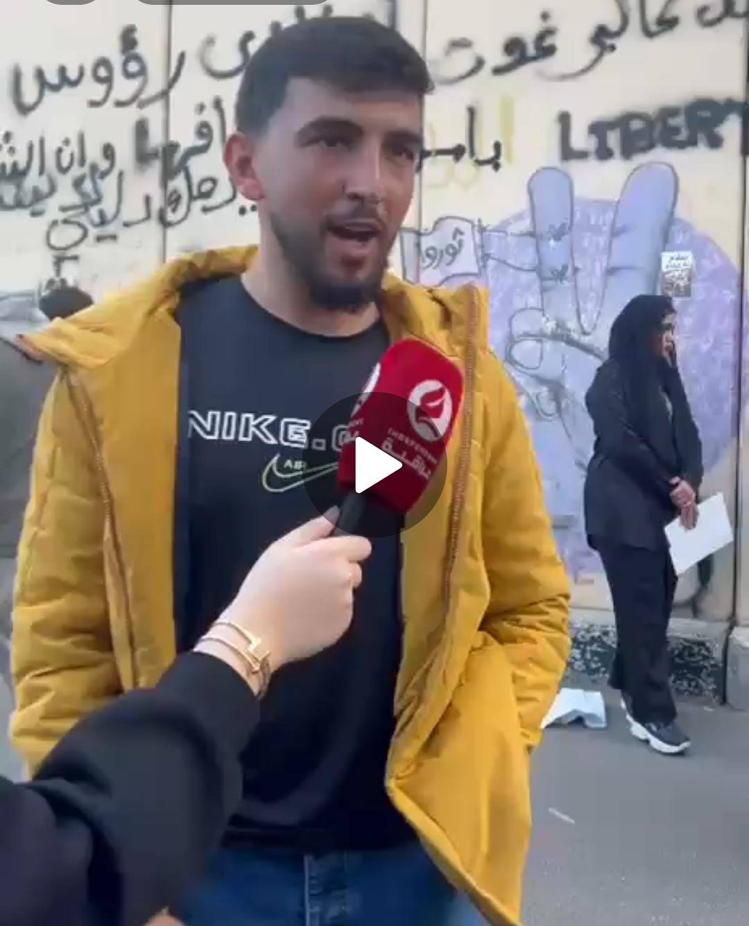 مشارك في تحركات في بيروت ادعى أنه من أبناء القليعة 