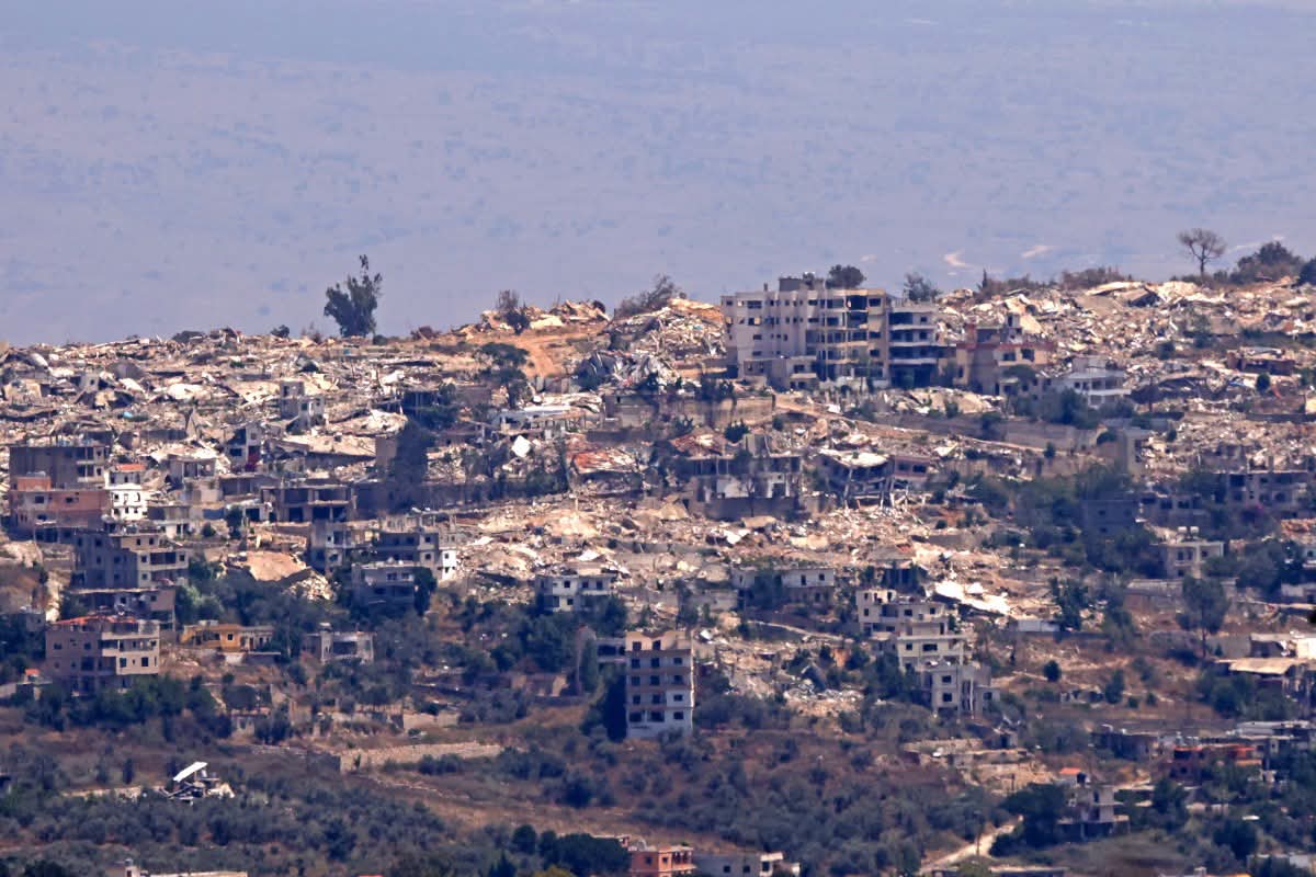 صورة لمدينة الخيام نشرتها وكالة الأنباء الفرنسية  (ا ف ب) بتاريخ 13 تموز 2026