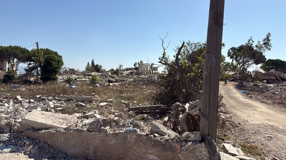  أكد زامير خلال جولة له في 30 يوليو الجاري، في جنوب لبنان، أن الجيش الإسرائيلي لن ينسحب من المناطق التي سيطر عليها داخل الأراضي اللبنانية (كامل جابر - اندبندنت عربية)