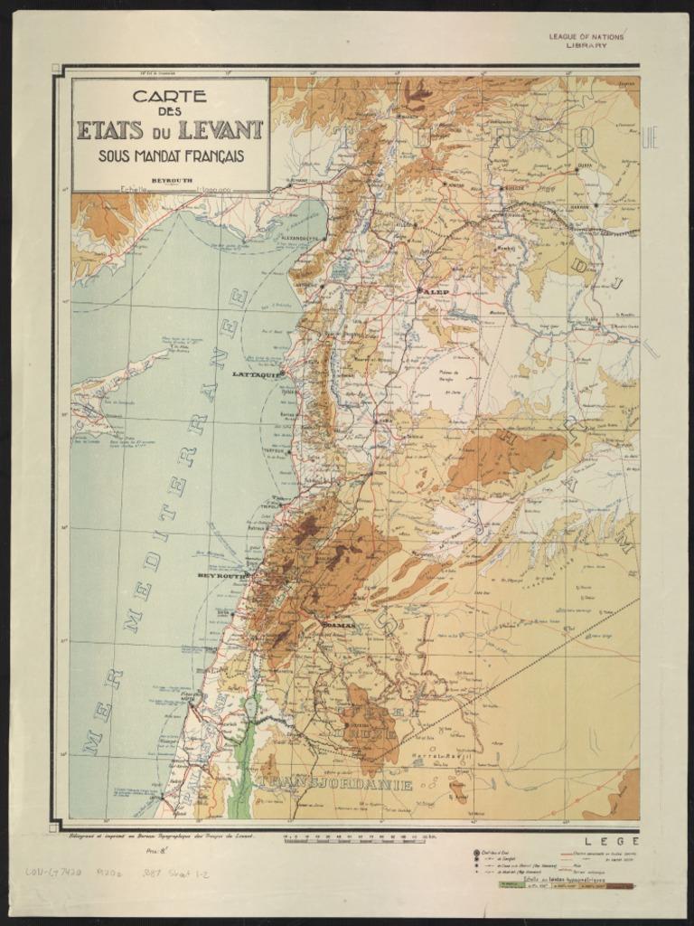 الخيام تحت الحكم الفرنسي