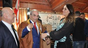 تكريم جنوبي للشاعر موسى زغيب‎