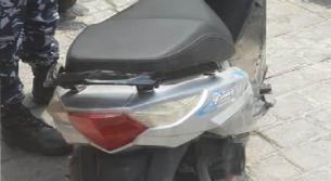 حجز دراجة نارية تحمل لوحة مخالفة كتب عليها «آه يا حنان»
