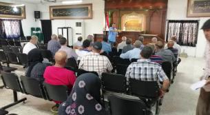 محاضرة حول امراض الزيتون في بلدة عديسة