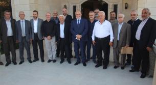 حردان استقبل وفودا من مشايخ البياضة ومن حاصبيا ومرجعيون